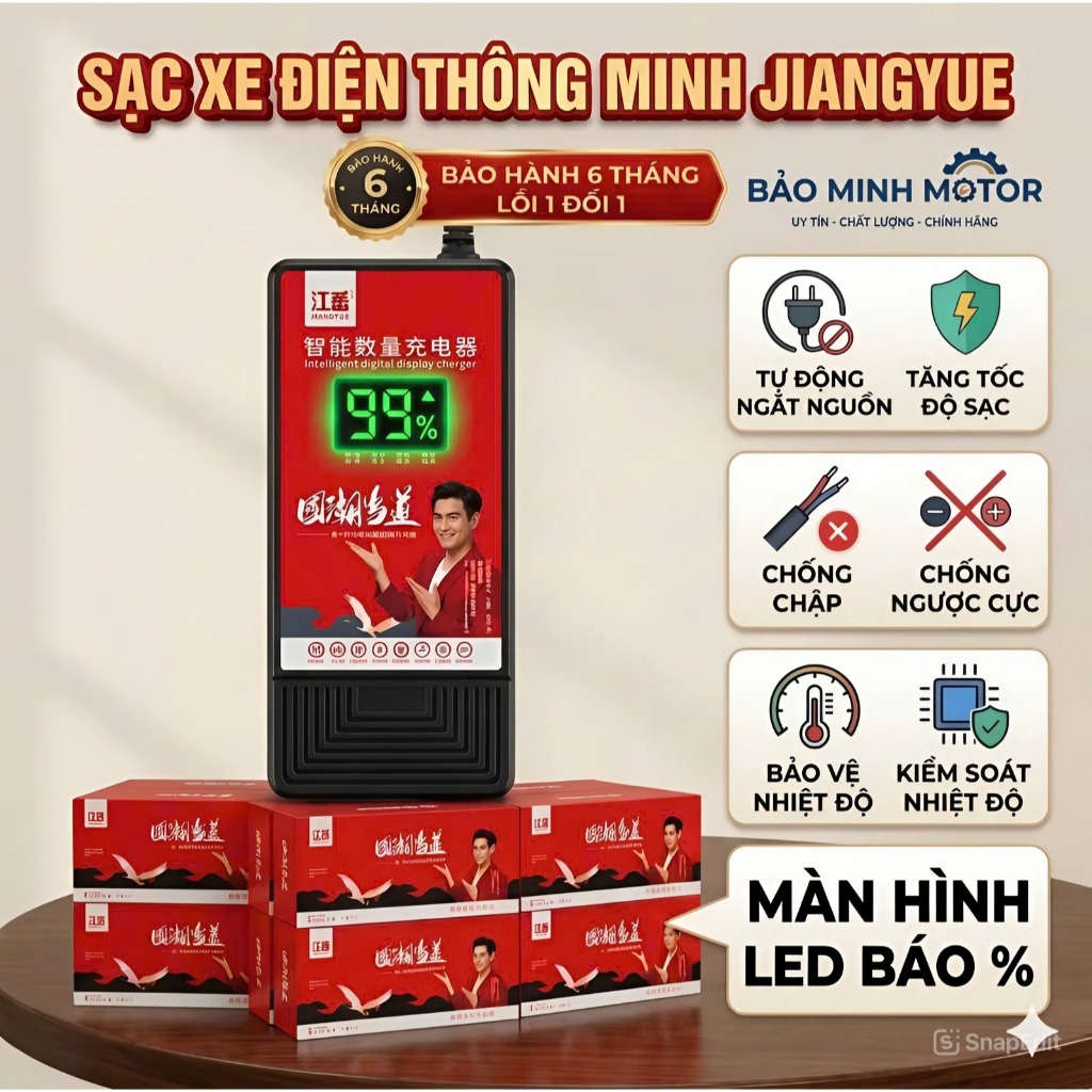 Sạc Xe Điện Thông Minh Có Báo Pin Tự Ngắt Khi Đầy , Thông số 48V-60V-72V-84V, Dung Lượng 12Ah và 20A