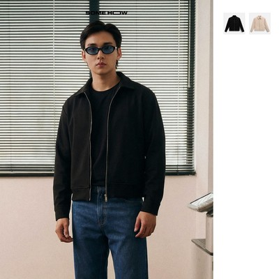 [N] Áo Khoác Dạ Relaxed Zipper Basic, Chất Vải Dạ Thoải Mái, AK0102, SOME HOW STORE