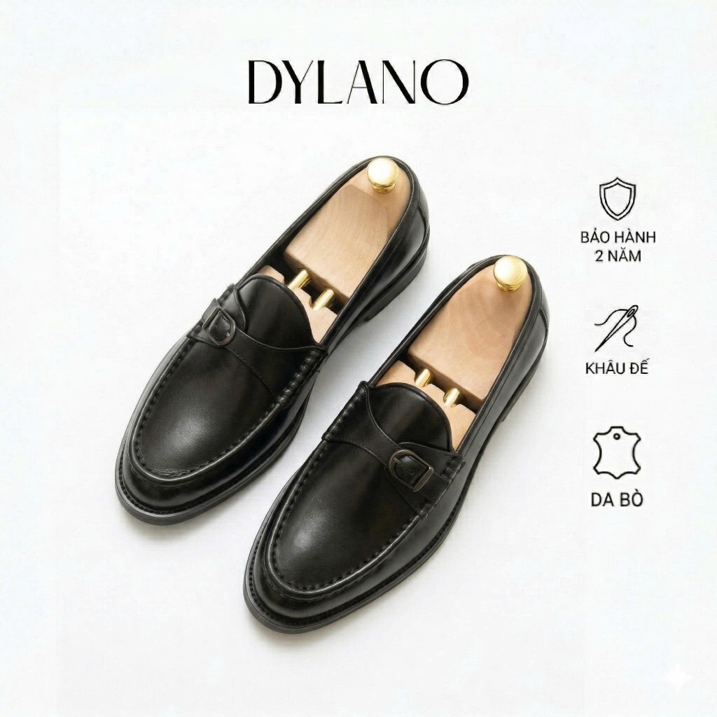 Giày Lười Nam Cao Cấp 2688 Tăng Chiều Cao, Giày Loafer Nam Đế Phíp Bảo Hành 24 Tháng