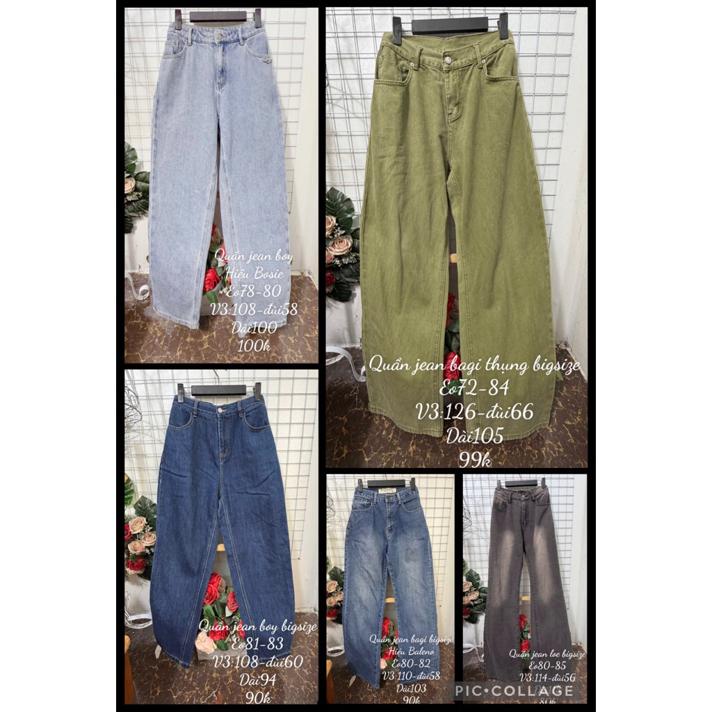 (2hand) Quần Jean bigsize 1