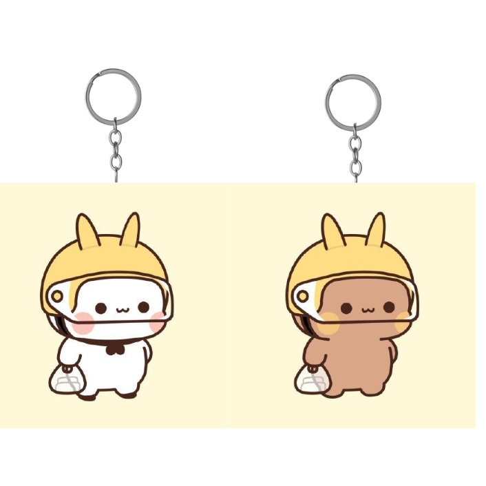 Móc khoá cặp đôi Dudu & Bubu giao hàng