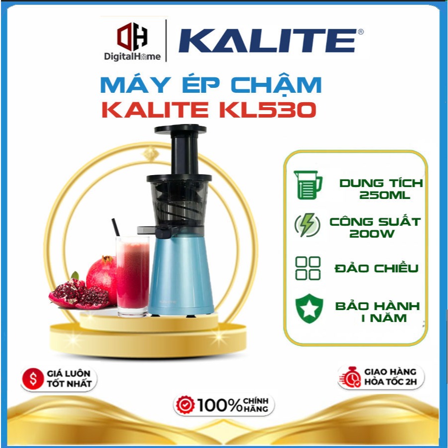 Máy Ép Chậm Mini Kalite KL-530 - Hàng Chính Hãng