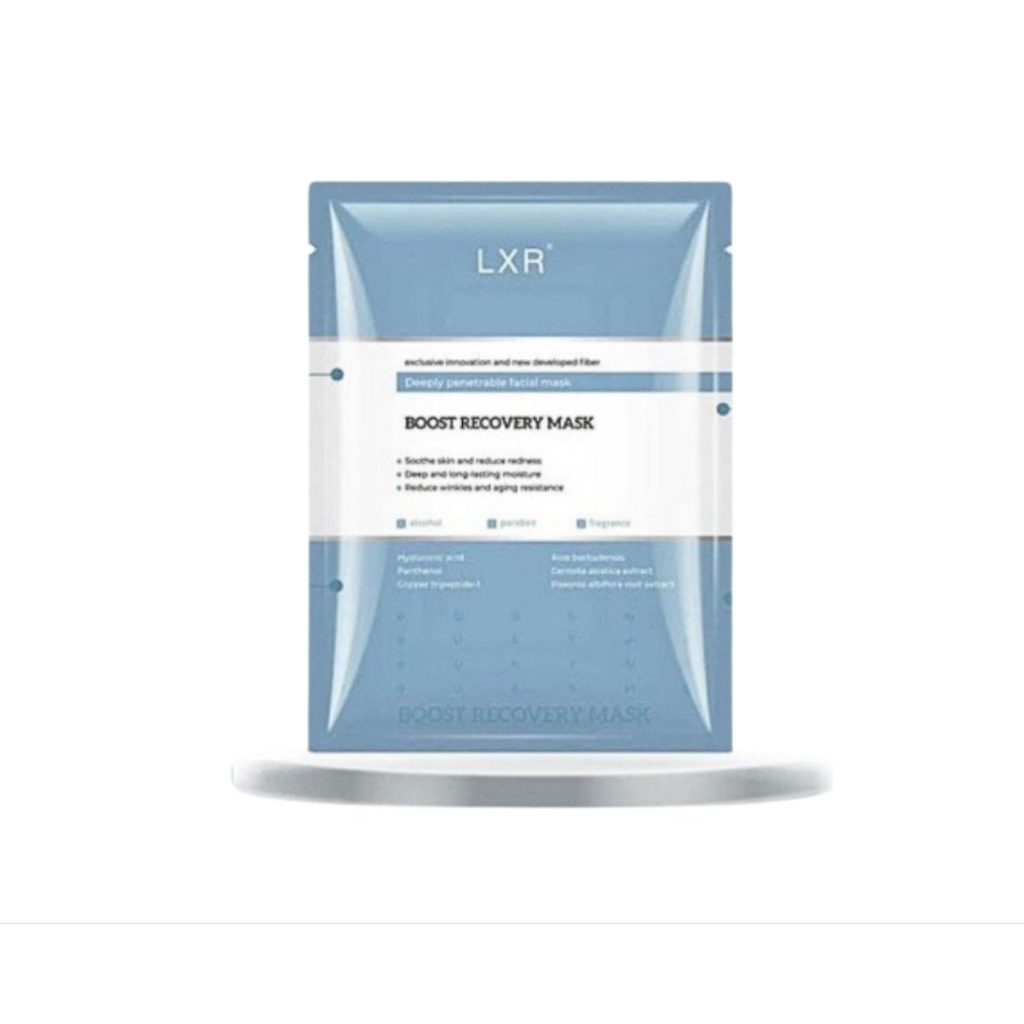 Mặt nạ LXR Boost Recovery Mask - combo 10/20/30 miếng - mặt nạ phục hồi chuyên sâu cho da nhcả cảm -