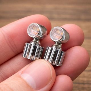 Đèn xi nhan LED mini siêu nhỏ 15mm - 3 trong 1 phù hợp với các dòng xe máy cổ điển