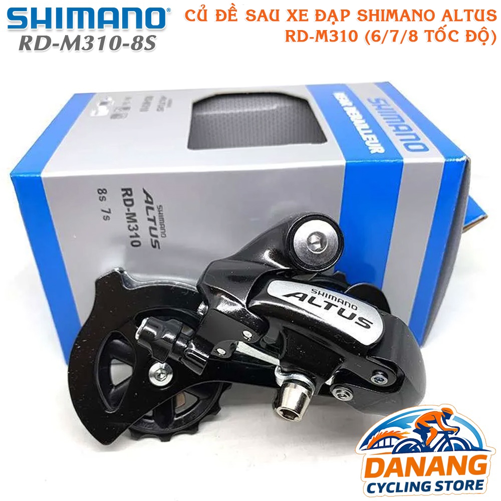 Củ Đề Sau Xe Đạp SHIMANO Altus RD M310 7/8 Tốc Độ – Full Box Chính Hãng