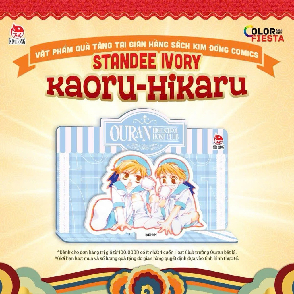 Standee Ivory Ouran Card Nữ Thần Giao Tiếp Book Mark Kỳ Thủ Cờ Vây Fes Color Fiesta 2026