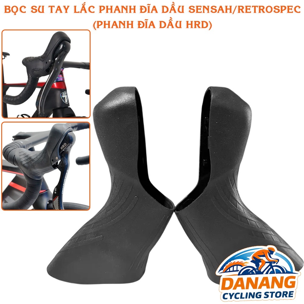 Bọc Cao Su Tay Đề Lắc Xe Đạp SENSAH – Dùng Cho Sensah / Retrospec (Phanh Đĩa Dầu HRD)