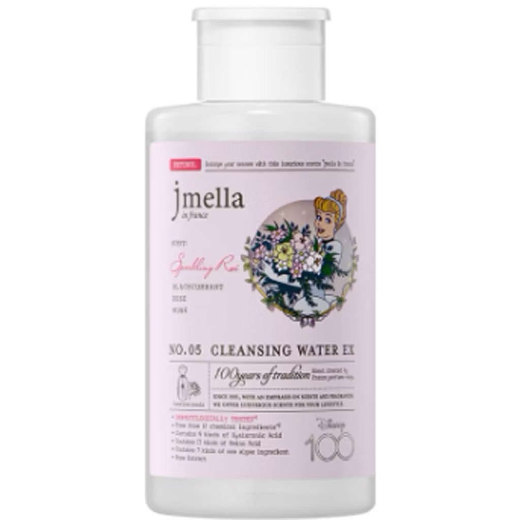 nước tẩy trang Jmella Disney 100th Limited Edition Cleansing Water EX hương Sparkling Rose
