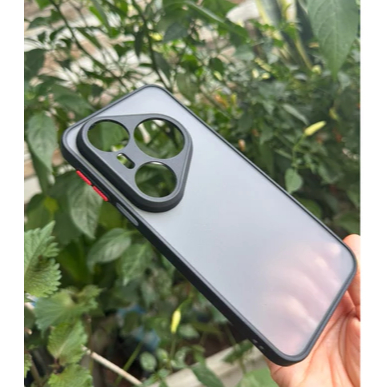 Ốp lưng nhám cho Huawei P80 Pro/ P80 Ultra lưng nhám viền dẻo chống sốc, Vân tay bảo vệ máy