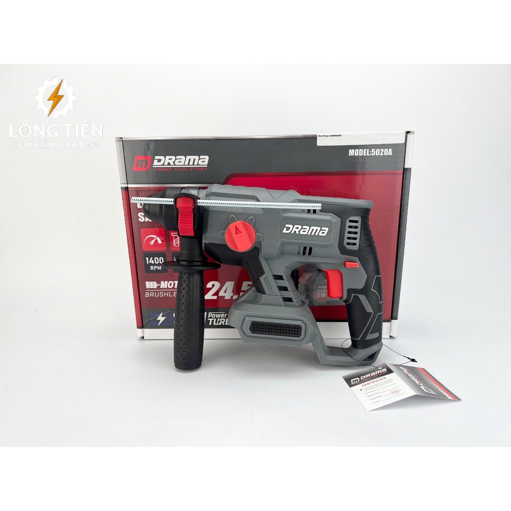 THÂN MÁY KHOAN BÊ TÔNG PIN 21V DRAMA-T5020A