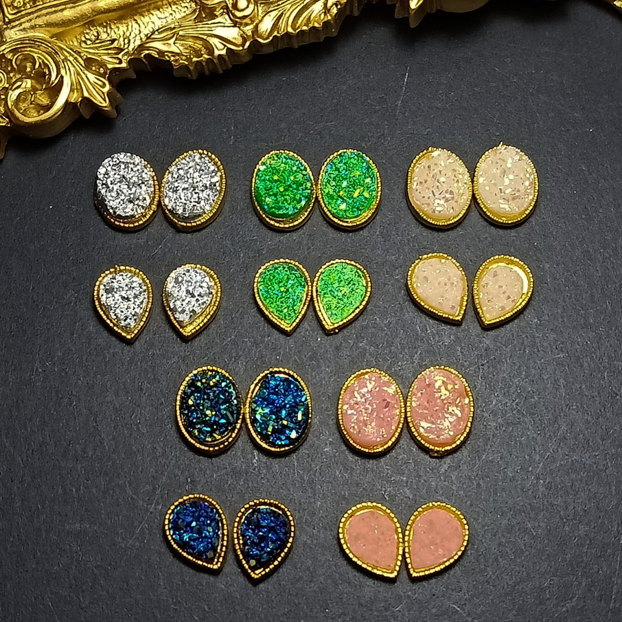 Charm Đá Xà Cừ Siêu Sáng Lấp Lánh Đính Móng Tay C040