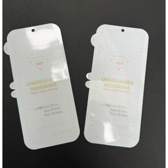 Dán dẻo PPF Huawei Pura P70 Pro , P70 Pro+, P70 Ultra trong suốt, chống xước bảo vệ màn hình ( mặt t