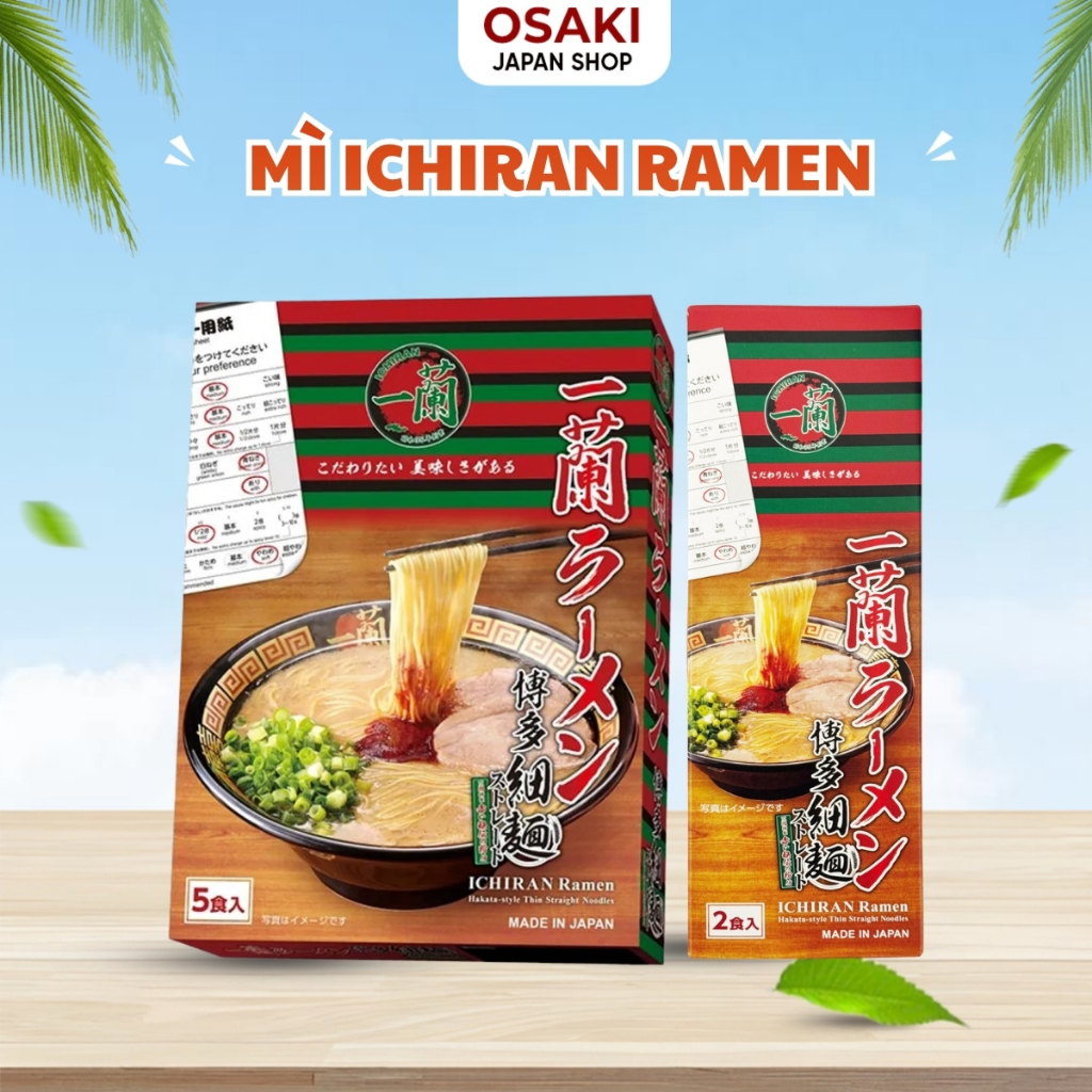m1 Mì ICHIRAN Ramen - Xách Tay Nhật m1