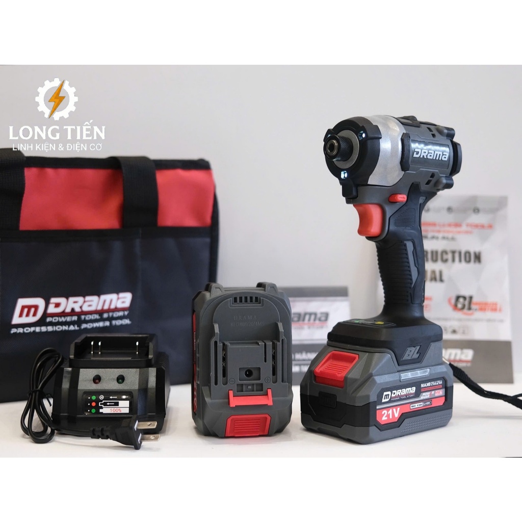 MÁY CHUYÊN VÍT PIN 21V DRAMA-5168