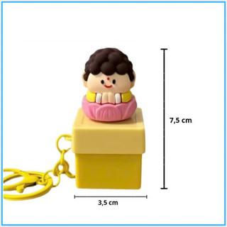 Sỉ 10 chiếc móc khoá gấu nâu  - SP000902