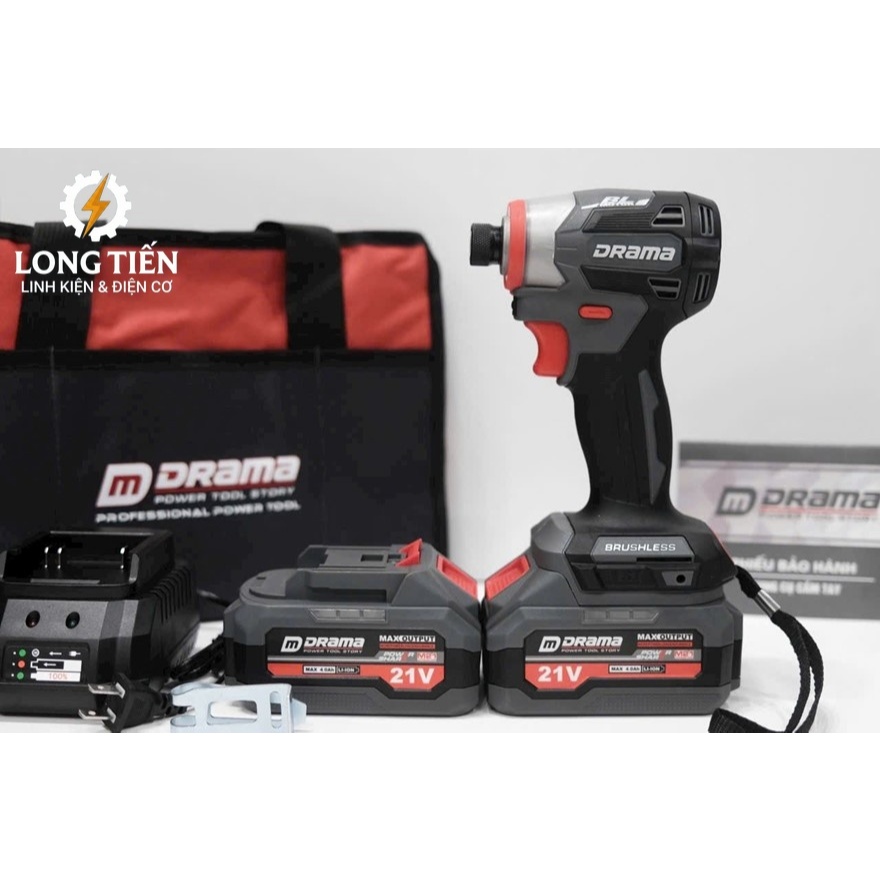 MÁY CHUYÊN VÍT PIN 21V DRAMA-5668