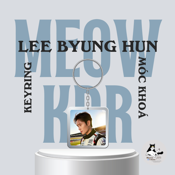 Móc khoá/Keyring diễn viên hàn quốc Lee Byung Hun-Mr Sunshine/Quý ngài ánh dương