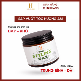 Sáp vuốt tóc nam Saigon Hustlers Pomade - Styling Wax 100g, Giữ Nếp Mạnh, Bóng Mờ, Tạo Độ Rũ