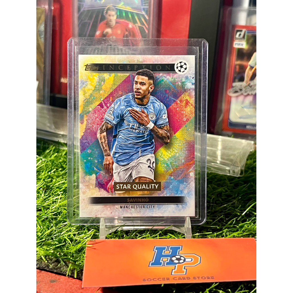 Thẻ bóng đá Savinho Topps Inception 2024/25