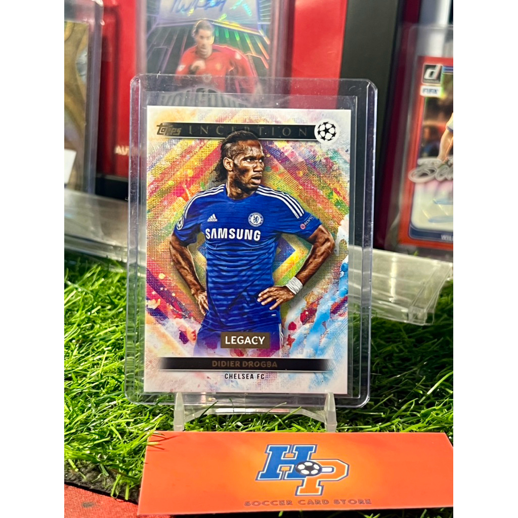 Thẻ bóng đá Didier Drogba Topps Inception 2024/25