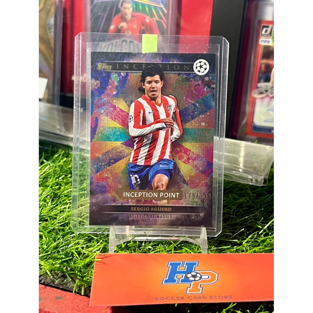 Thẻ bóng đá Sergio Aguero /199 Topps Inception 2024/25
