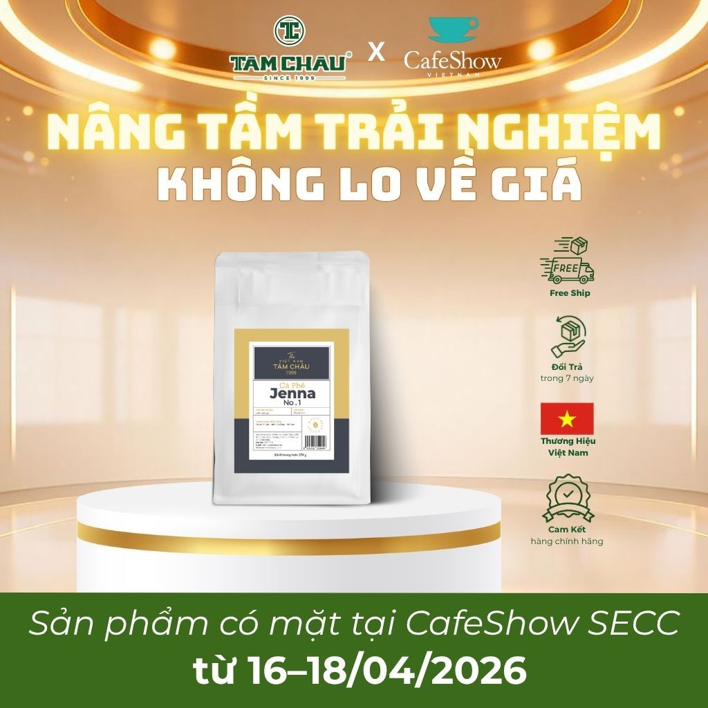 [TÂM CHÂU] CÀ PHÊ ROBUSTA RANG MỘC JENNA NO.1