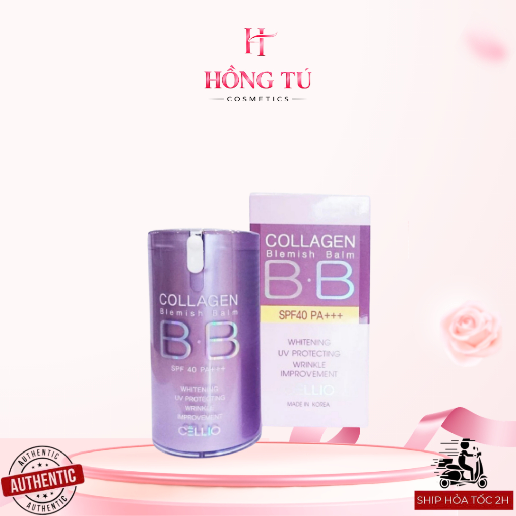 Kem nền BB Cream Collagen Cellio