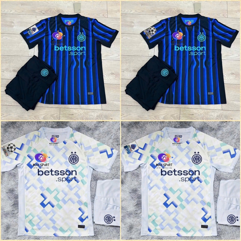 Bộ Quần Áo Bóng Đá CLB Inter Milan 25/26, Áo Inter Chuẩn Thi Đấu 2026, Vải Thái Cao Cấp