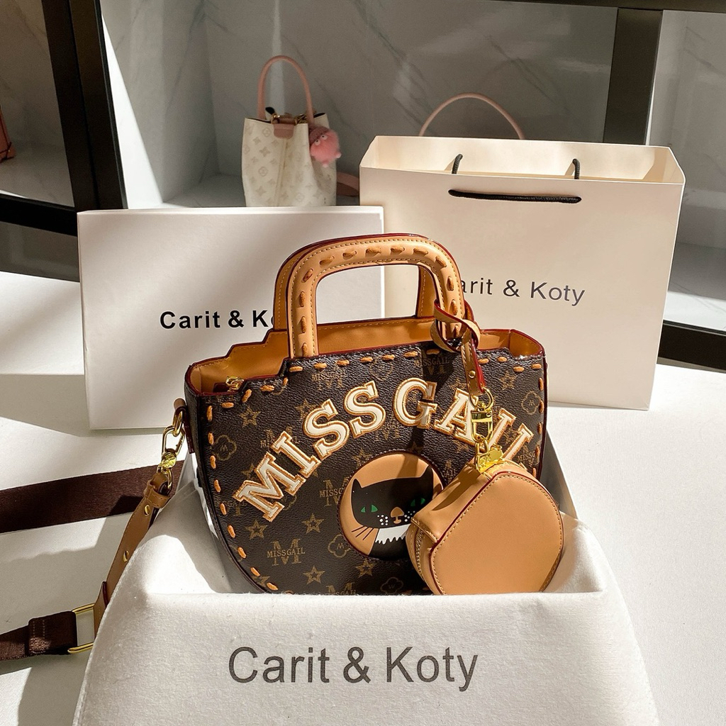 túi xách hiệu Carit&Koty màu nâu
