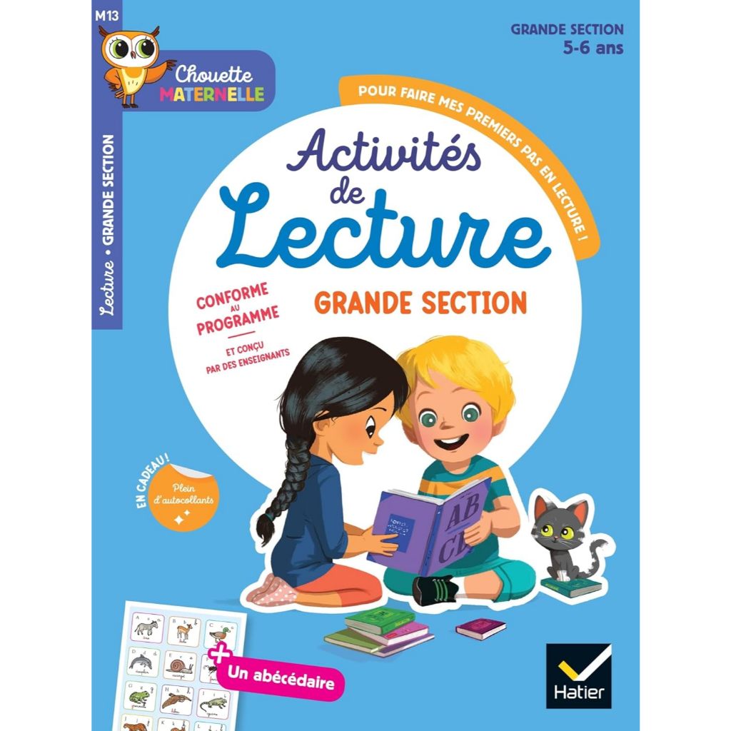 Sách tiếng Pháp - Chouette Maternelle - Activités de lecture Grande Section - 5 ans 9782401105218
