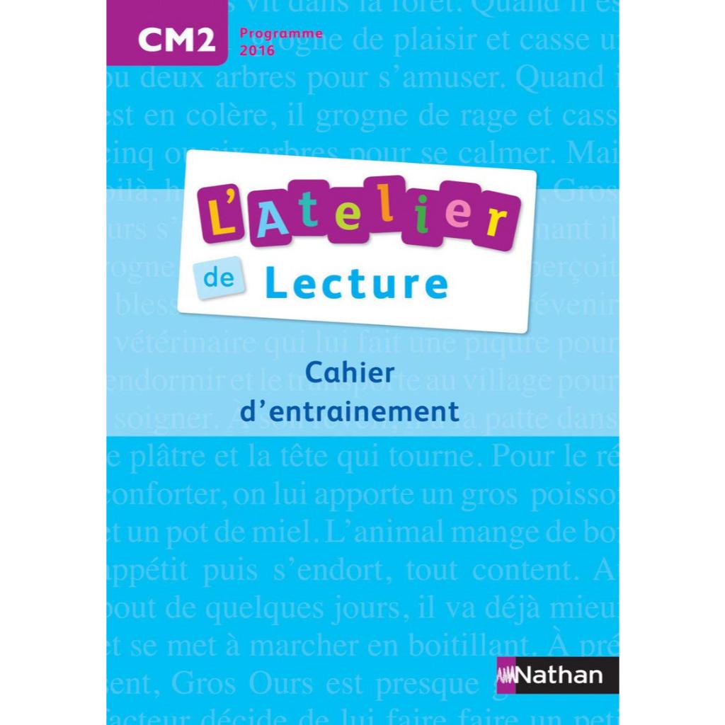 Sách tiếng Pháp - L'Atelier de Lecture CM2 - 9782091225272