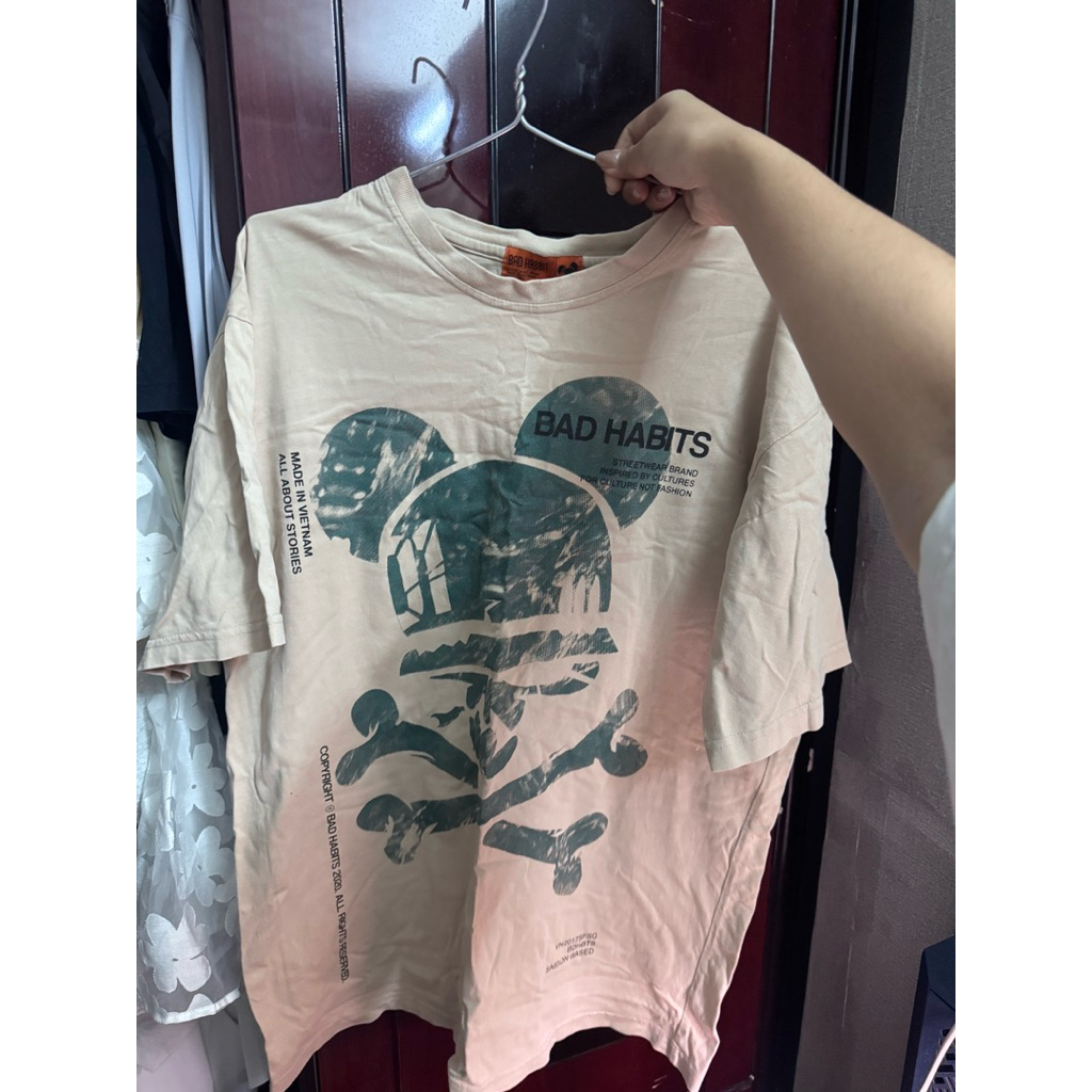 [Thanh lý] pass áo bad habits size M