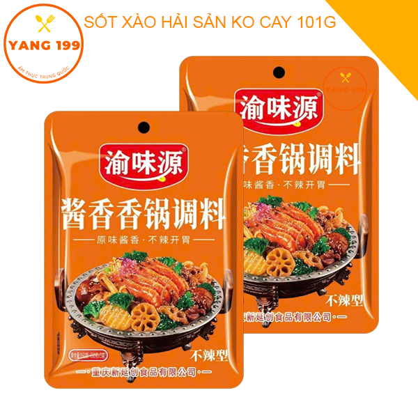 Sốt Xào Hải Sản Không Cay 101g Tứ Xuyên Ngon Miệng