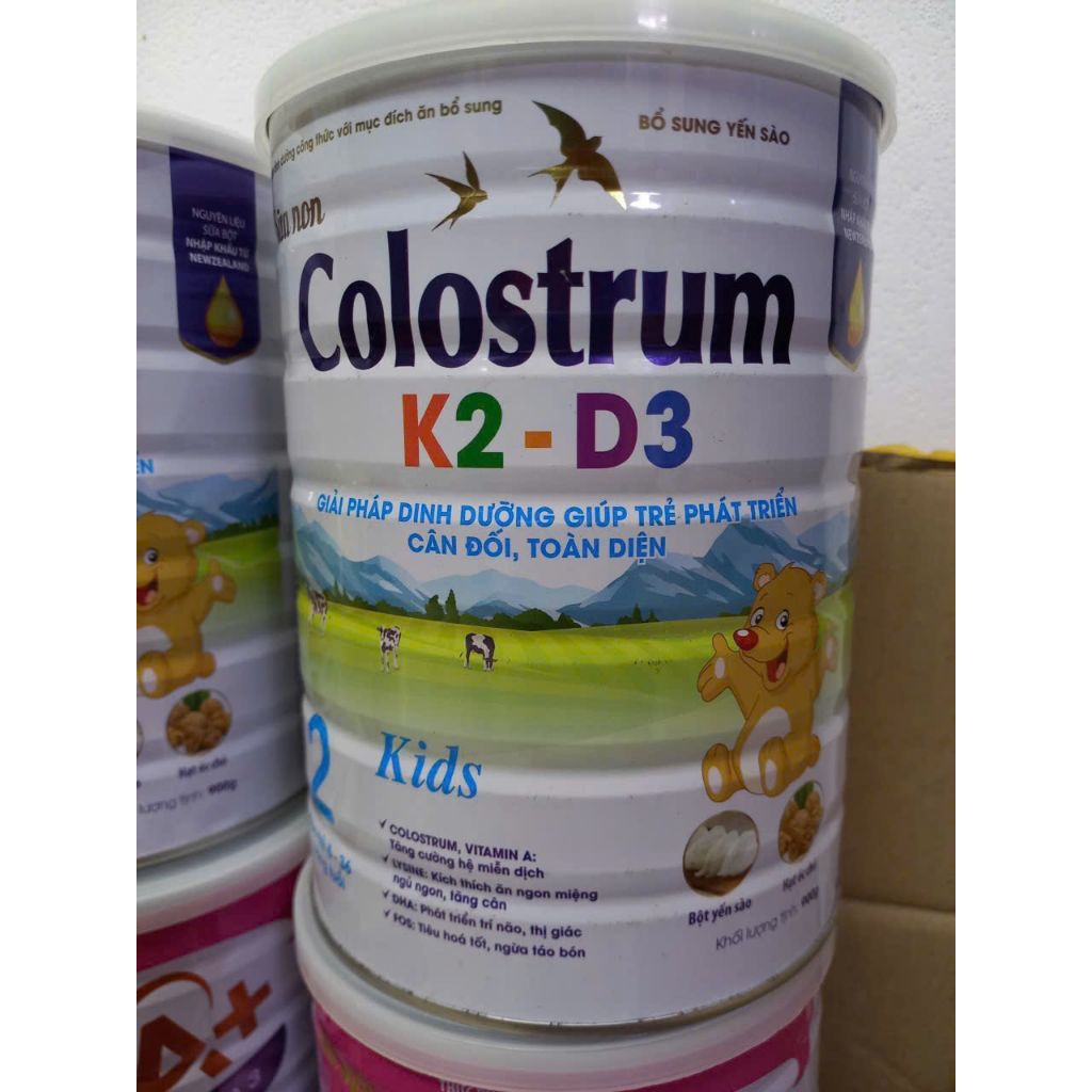 Sữa non Colostrum K2D3 từ 6-36 tháng, 900g, hạn sd 2026