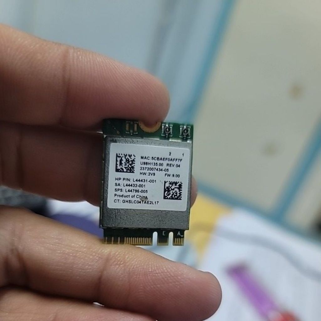 card wifi+bluetooth intel
