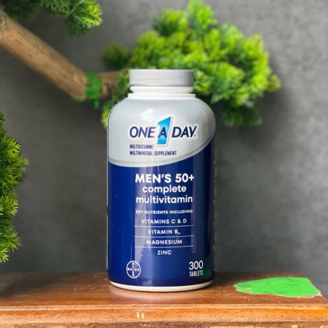 Vitamin tổng ￼hợp cho nam trên 50 tuổi one a day men 50+ hàng Mỹ
