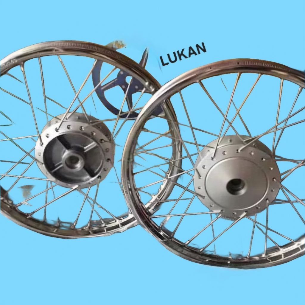 Bộ bánh căm đùm niềng, vành xe WAVE A, ALPHA 100... zin Honda