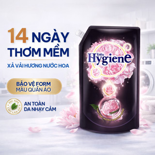 Nước Xả Vải Hygiene Siêu Đậm Đặc 1100ml/1150ml/1300ml | Thơm Lâu, Mềm Vải, An Toàn Cho Bé