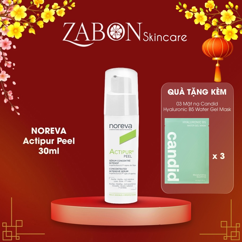 Serum Noreva Actipur Peel Concentrated giảm mụn và giảm thâm mụn 30ml