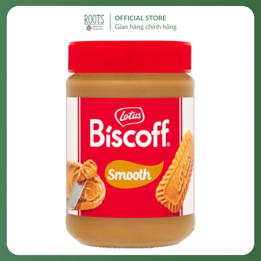 (Ship hỏa tốc) LOTUS -  Kem Phết Mịn Vị Bánh Quy Caramel, Biscoff Spread, Smooth (400g)