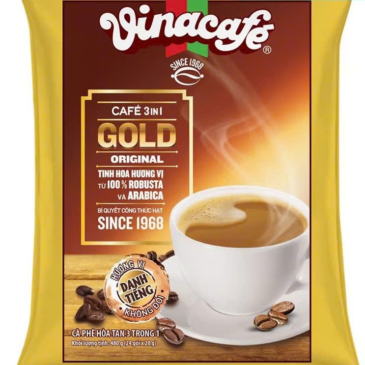 Cafe sữa vinacafe Gold
