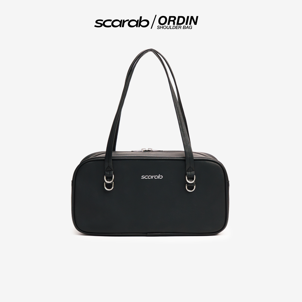 Túi xách đeo vai SCARAB ORDIN BLACK thời trang nam nữ đựng vừa iPad 11 inch, điện thoại, ví tiền, đồ