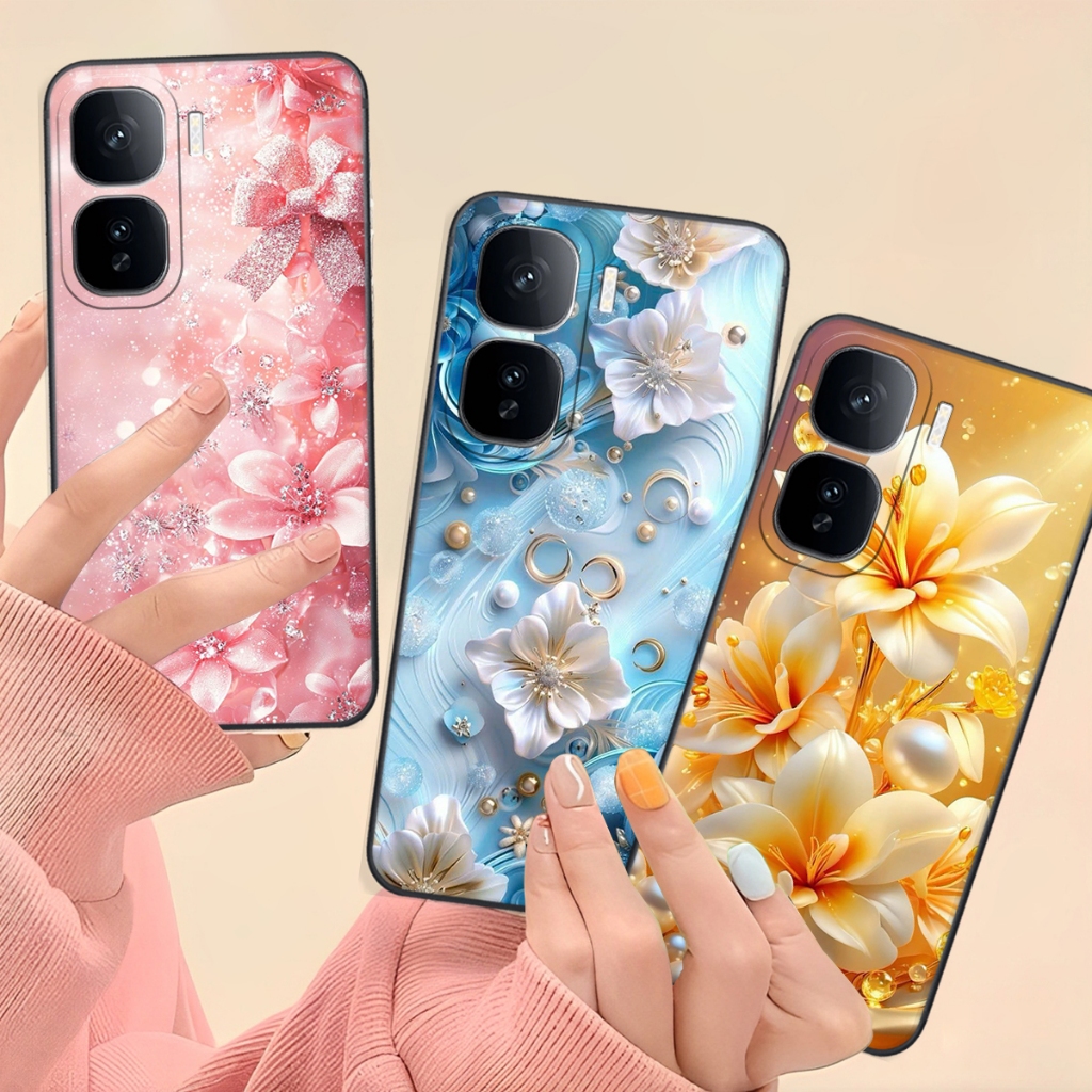 Ốp lưng cho Vivo IQ00 NEO 10 5G in họa tiết hoa xinh,sang trọng