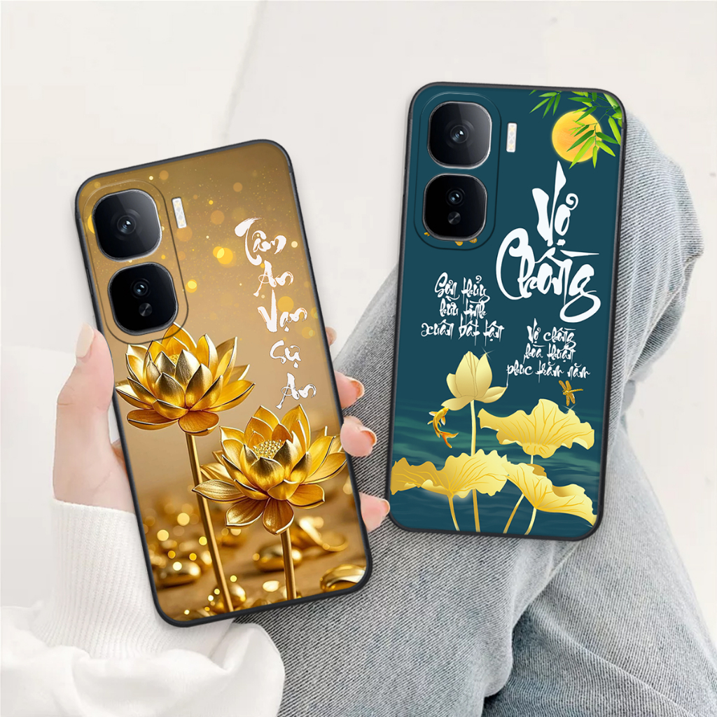 Ốp lưng cho Vivo IQ00 NEO 10 5G in hình phúc, vạn sự bình an, tài lộc SIÊU XINH
