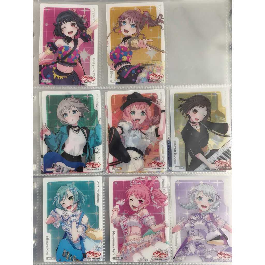 Thẻ trong suốt BanG Dream 10th Anniversary Vol.1