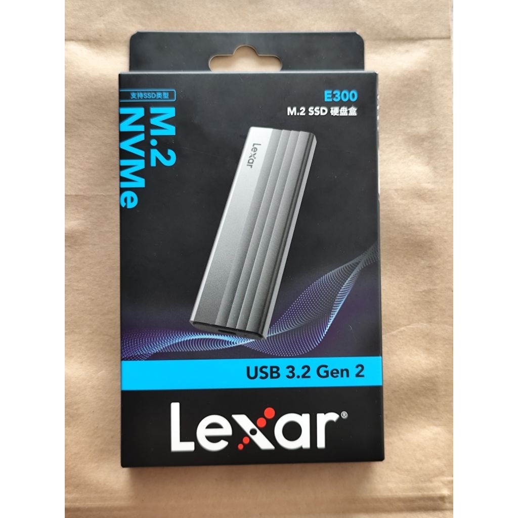 Box ổ cứng ssd nvme Lexar e300 nhôm nguyên khối