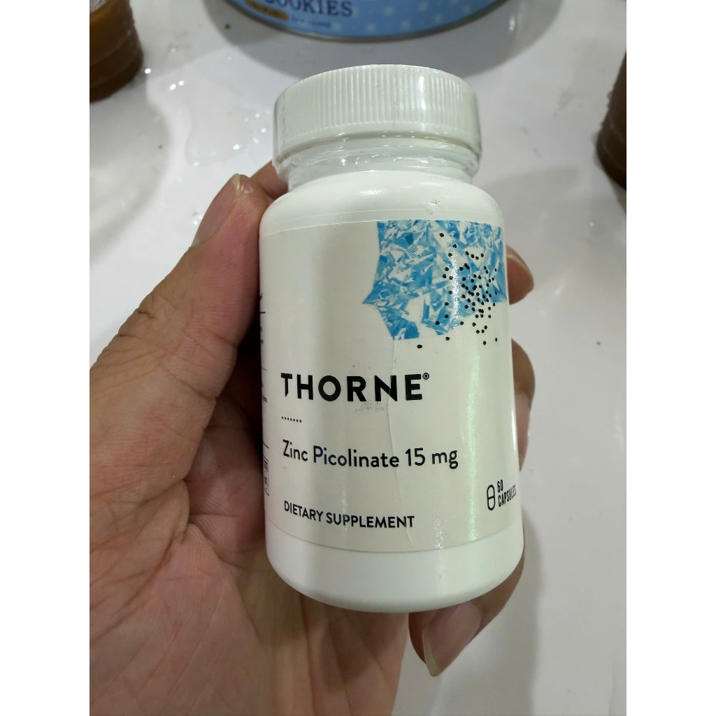 Thực phẩm hỗ trợ Kẽm Thorne Zinc Picolinate 15mg 60 viên  5.0  11 đánh giá Đã bán 75