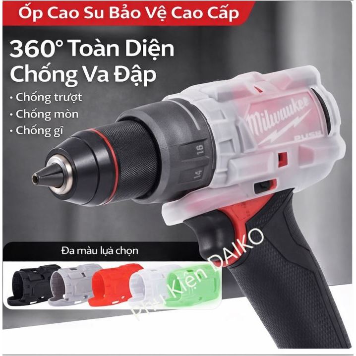 Bao bảo vệ cho máy khoan không chổi than MIlwaukee M18 FPD3 2904-20