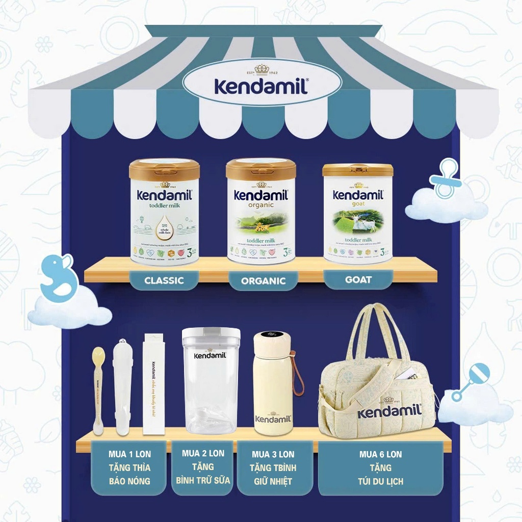 Quà Tặng Sữa Kendamil
