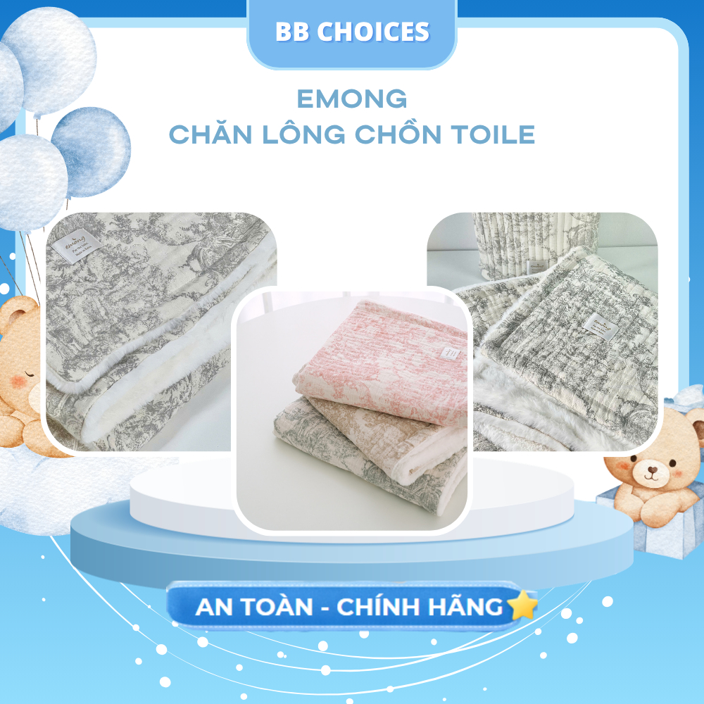 CHĂN LÔNG CHỒN TOILE EMONG